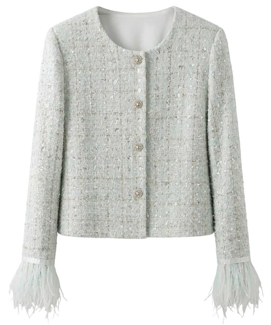 TIFFANI TWEED JACKET 26036