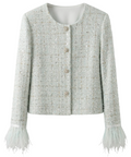 TIFFANI TWEED JACKET 26036