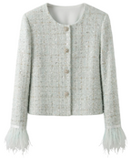 TIFFANI TWEED JACKET 26036