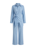 Relaxed Tie-Waist Co-Ord Set