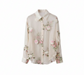 Shirt with white flower and Short