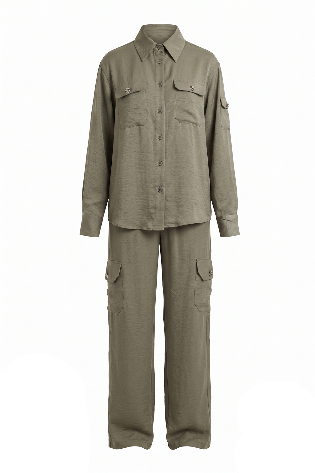 Shirt and pants with pockets