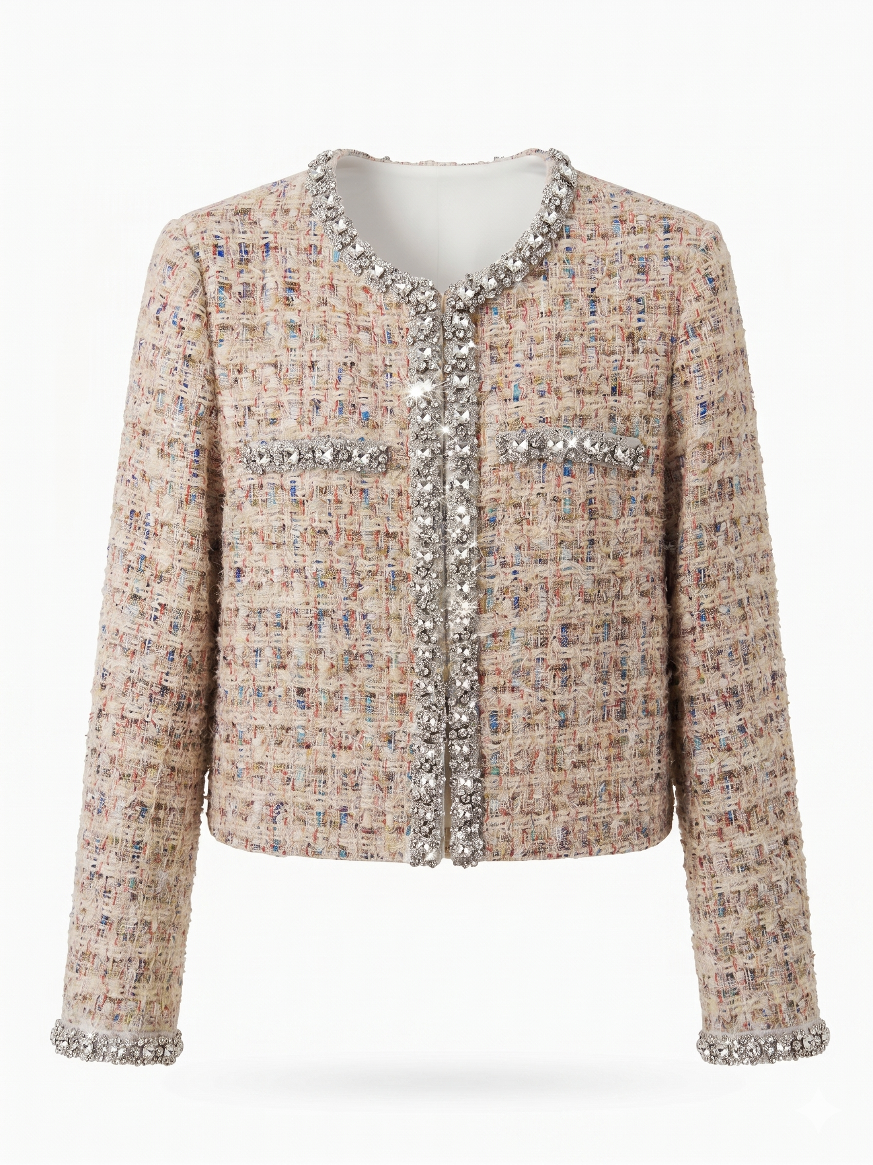 TWEED CYSTAL JACKET 26011