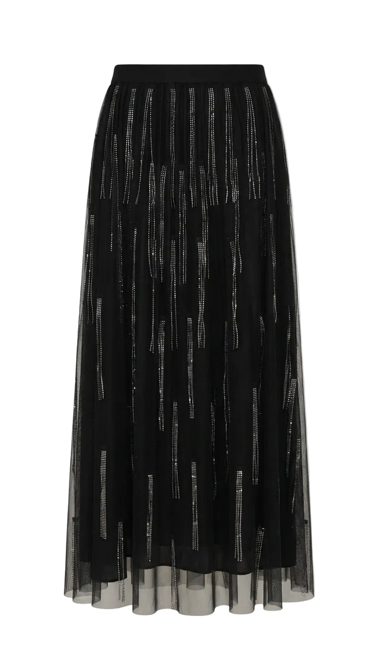 Tassel Sequin  Skirt 1639
