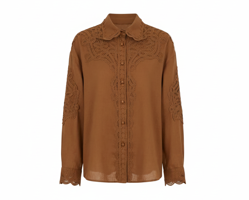 Top & Pants with Lace 1