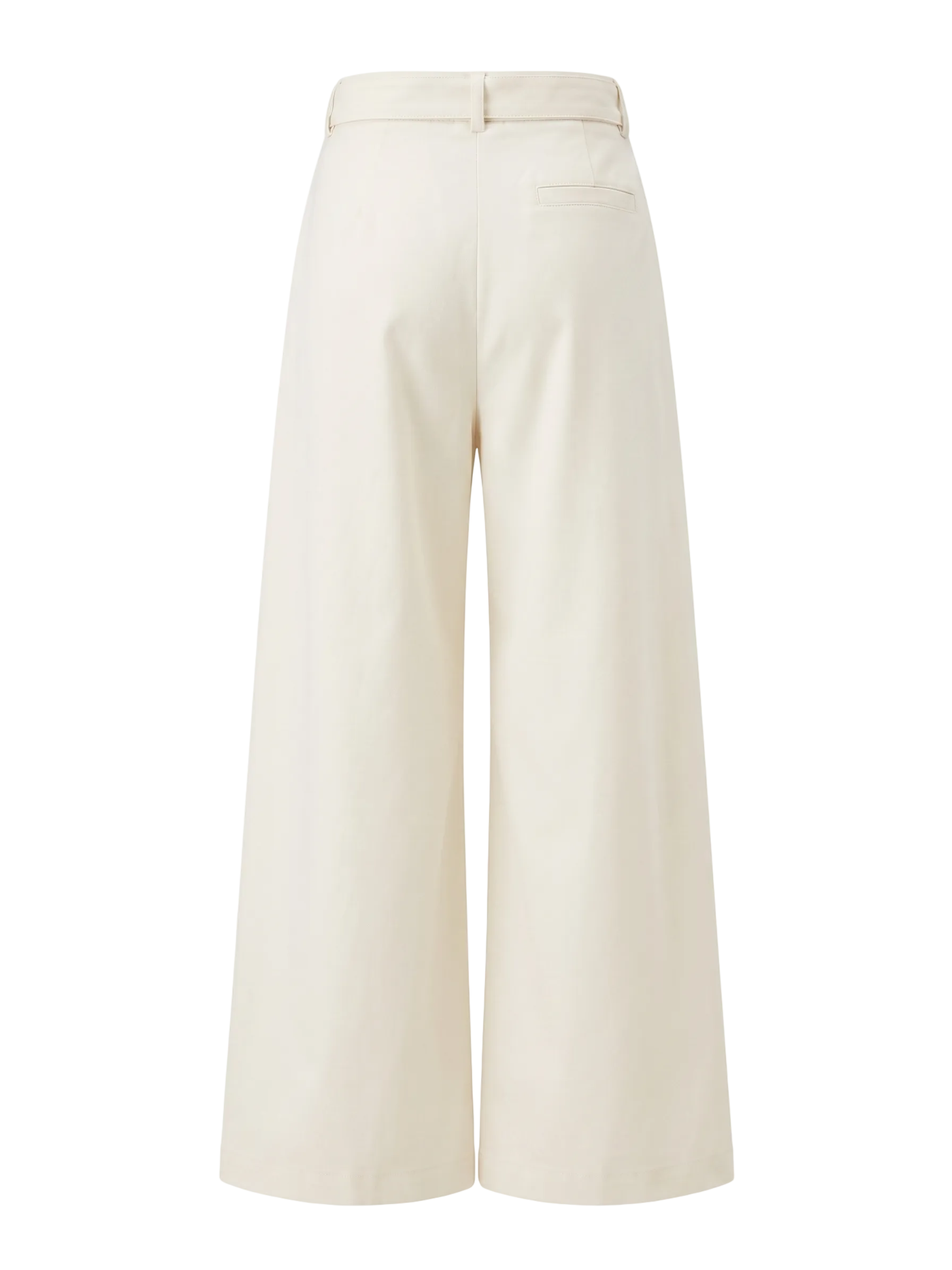 WHITE PANTS WITH BELT 618
