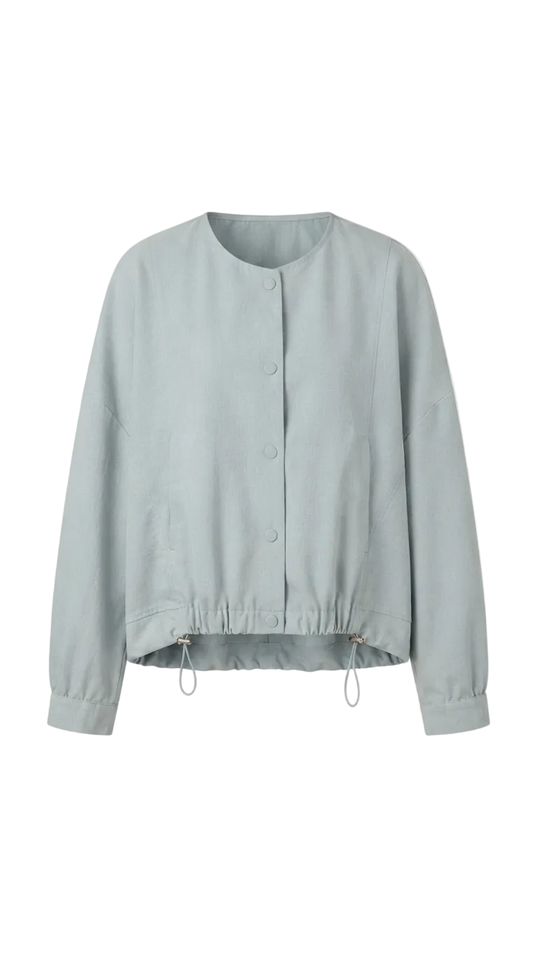Jacket w/ Button & Pants 667