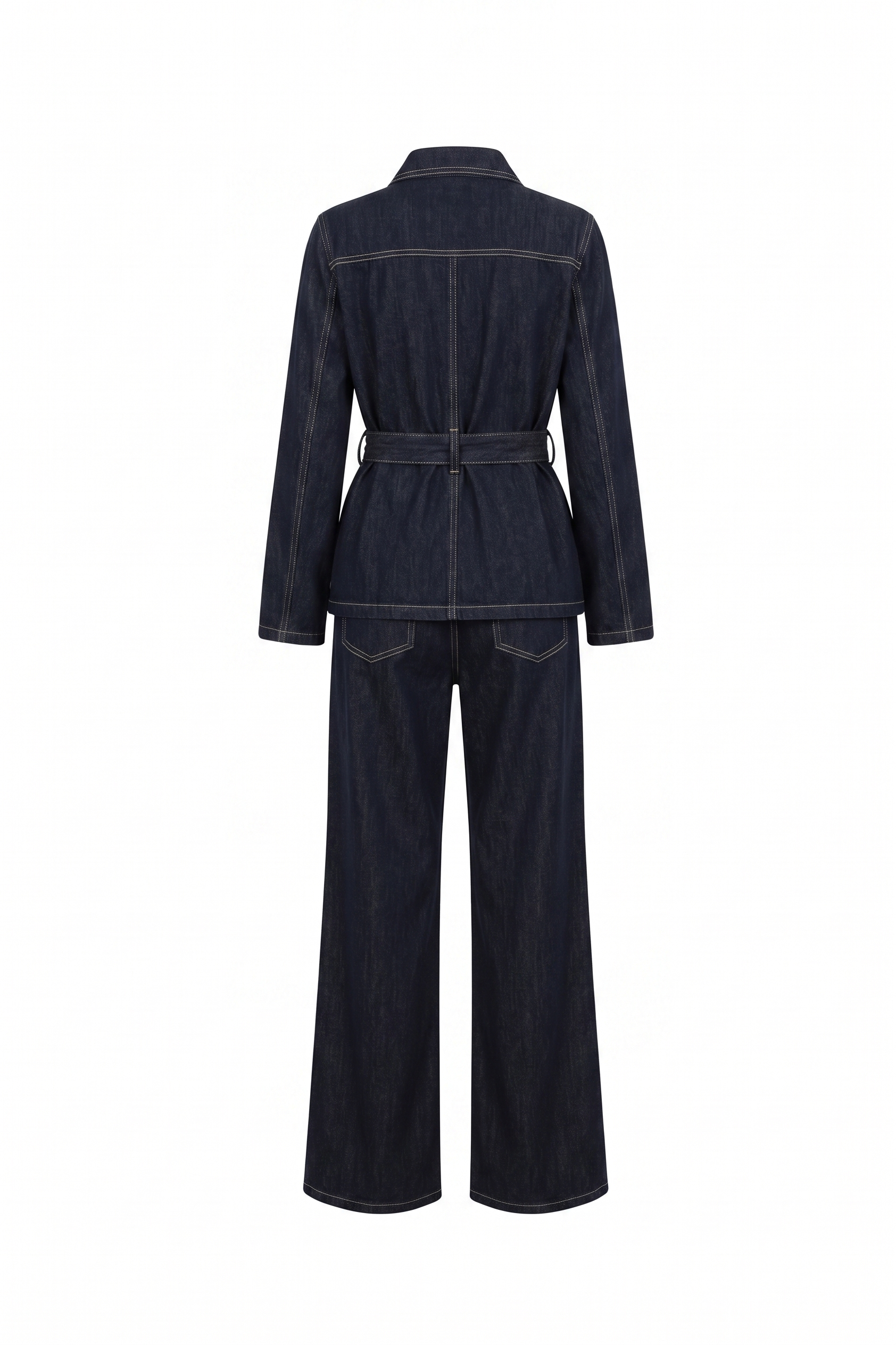 Denim Set – Gold Detail
