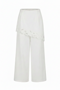 Embroided Cut out Detail Pants 739