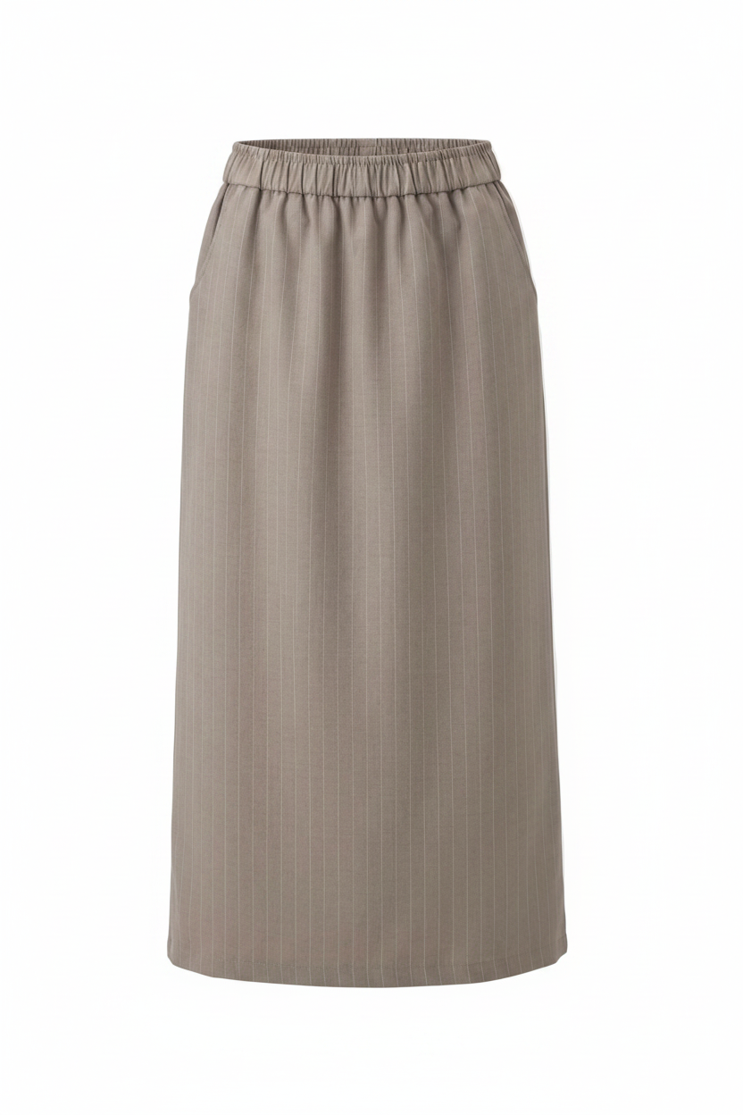 LIGHT GRAY SKIRT