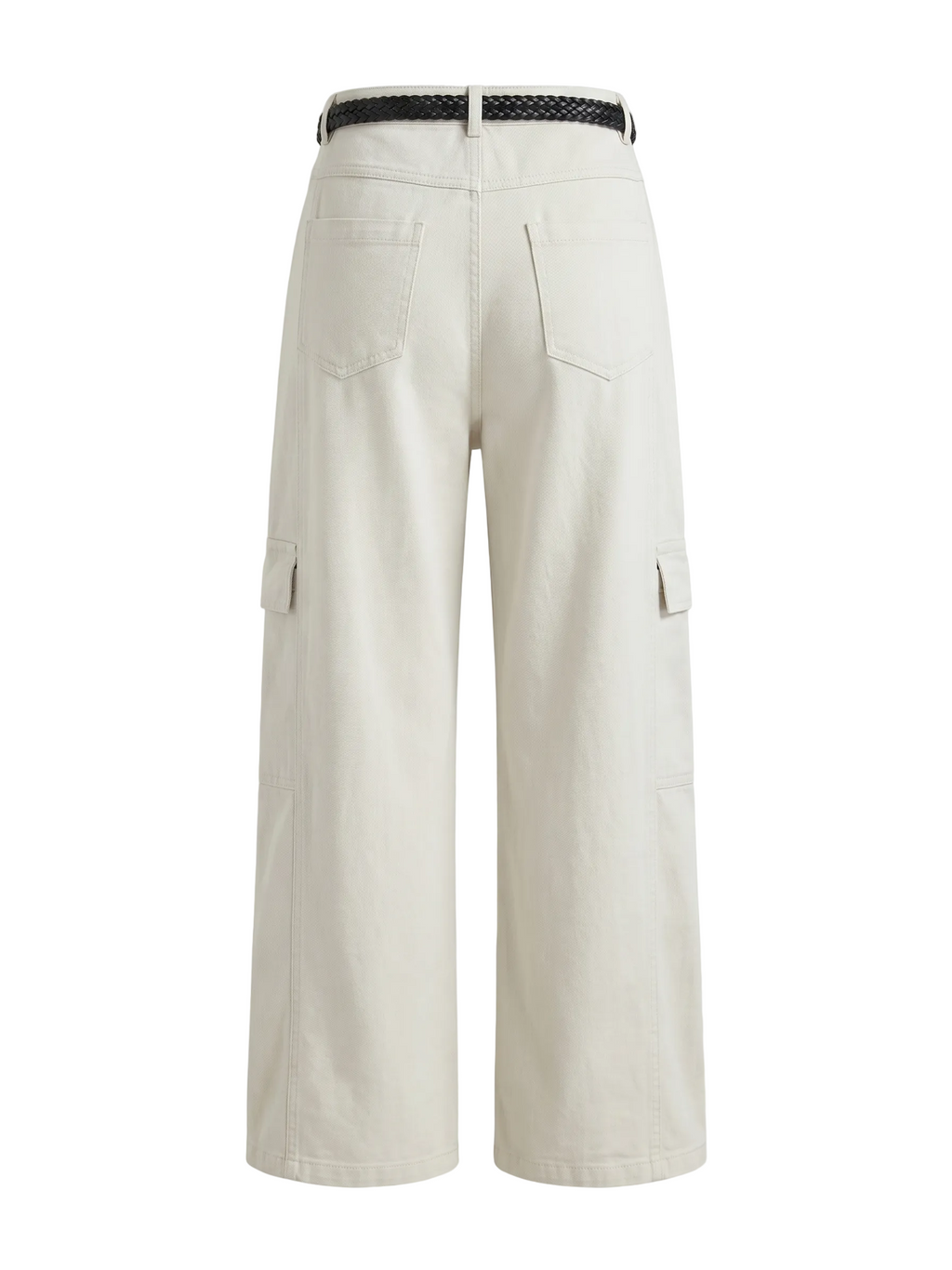 PANTS WITH BLK BELT 1508