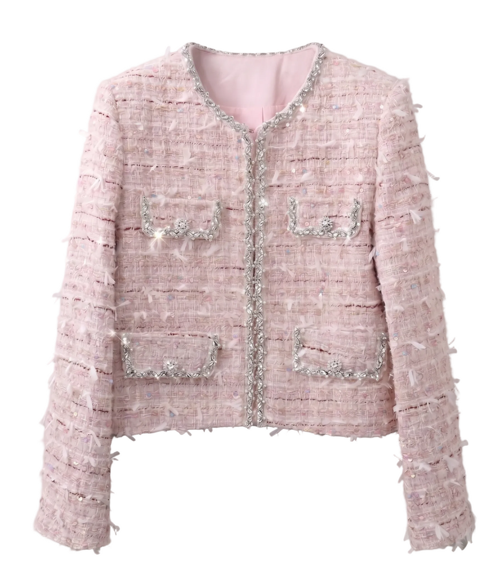 TWEED JACKET C6002