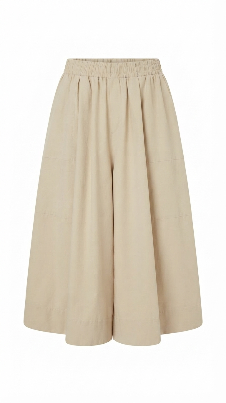Pants - Wide-leg 10002