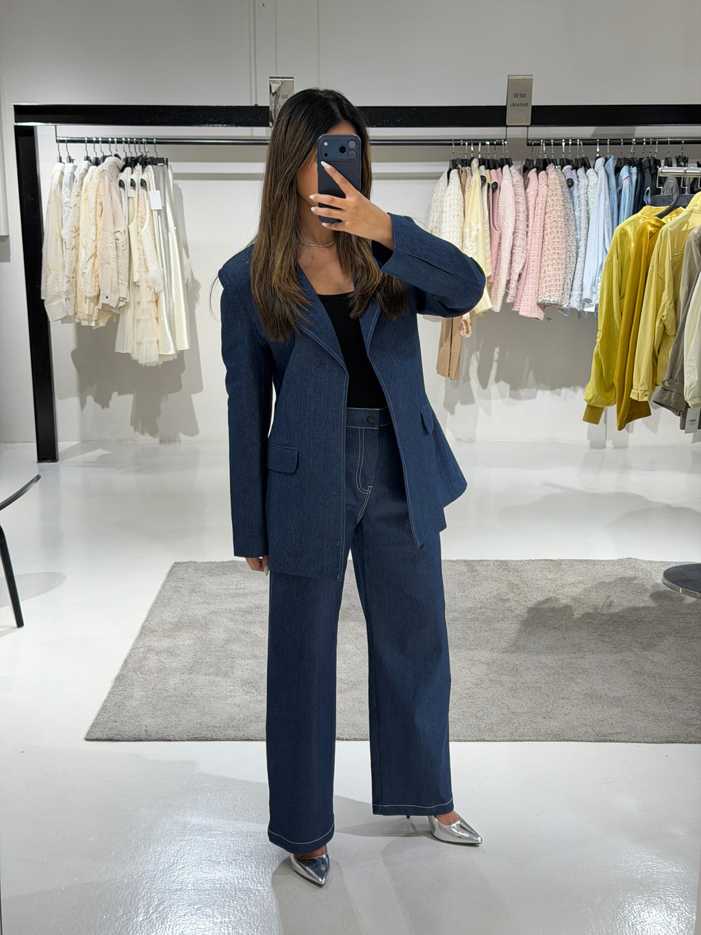 BLAZER AND PANTS/DENIM