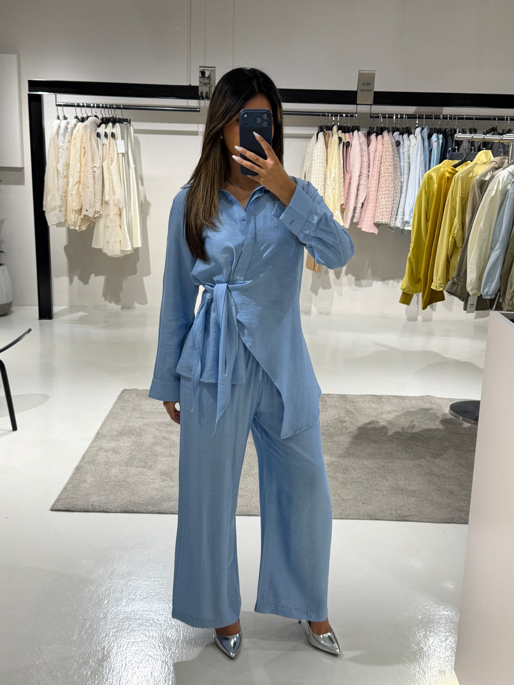 Relaxed Tie-Waist Co-Ord Set