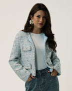 TWEED JACKET C6002