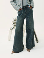 STRASS JEANS LINES -8625/3