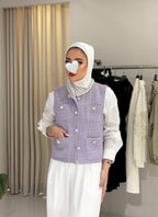 TWEED VEST 26055