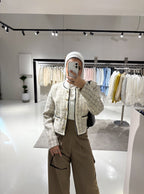 BLAZER WHITE - 3676
