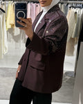 Strass Jacket only - Maroon