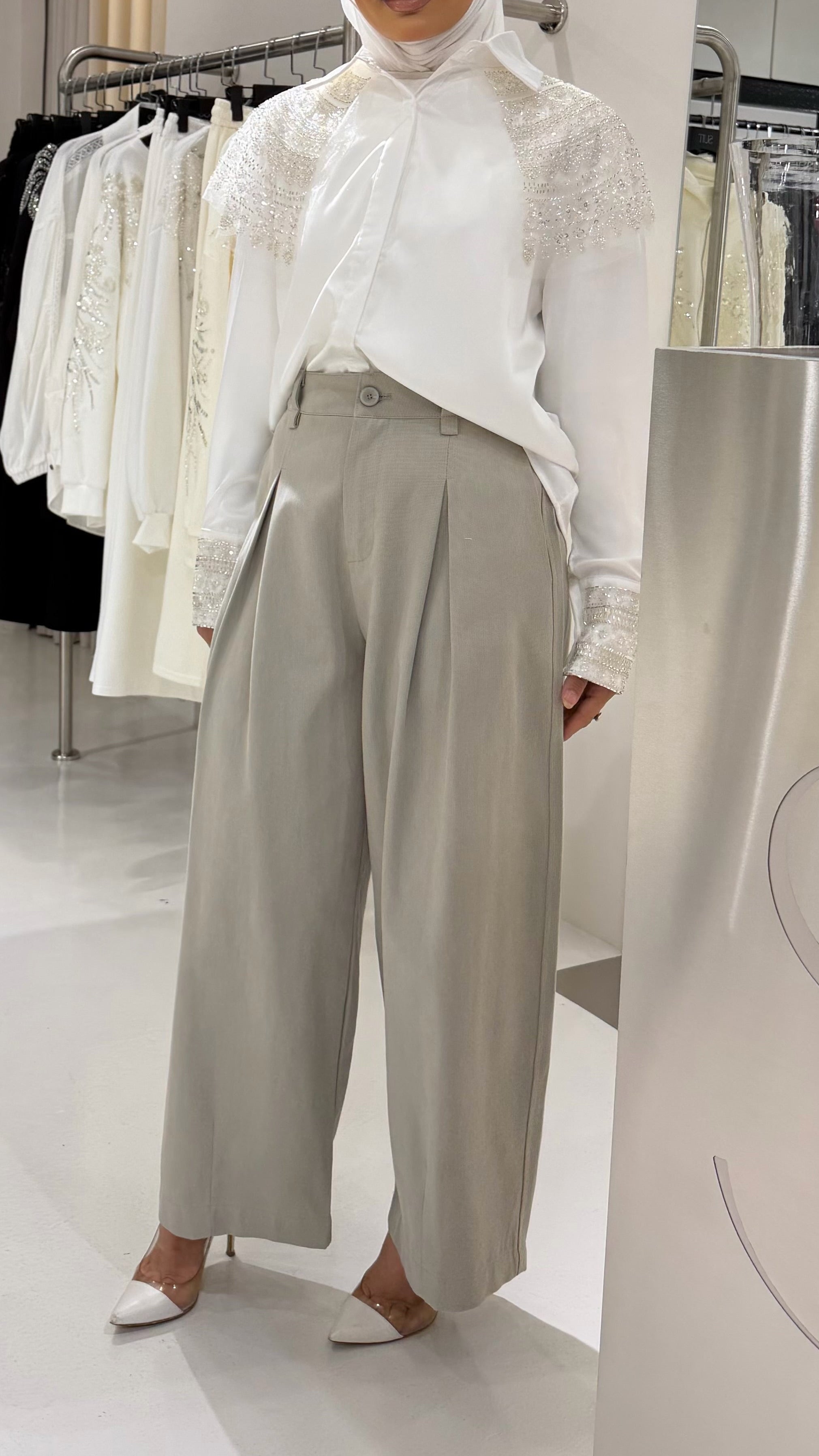 SHIRT TOP STRASS 8127