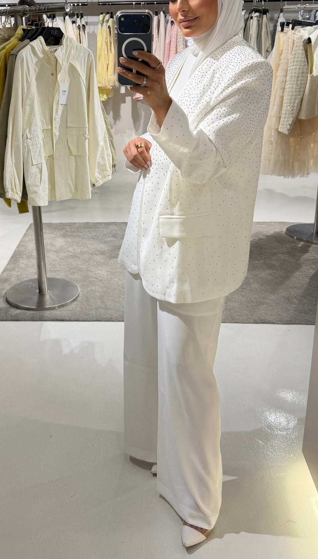 Strass Suit- white