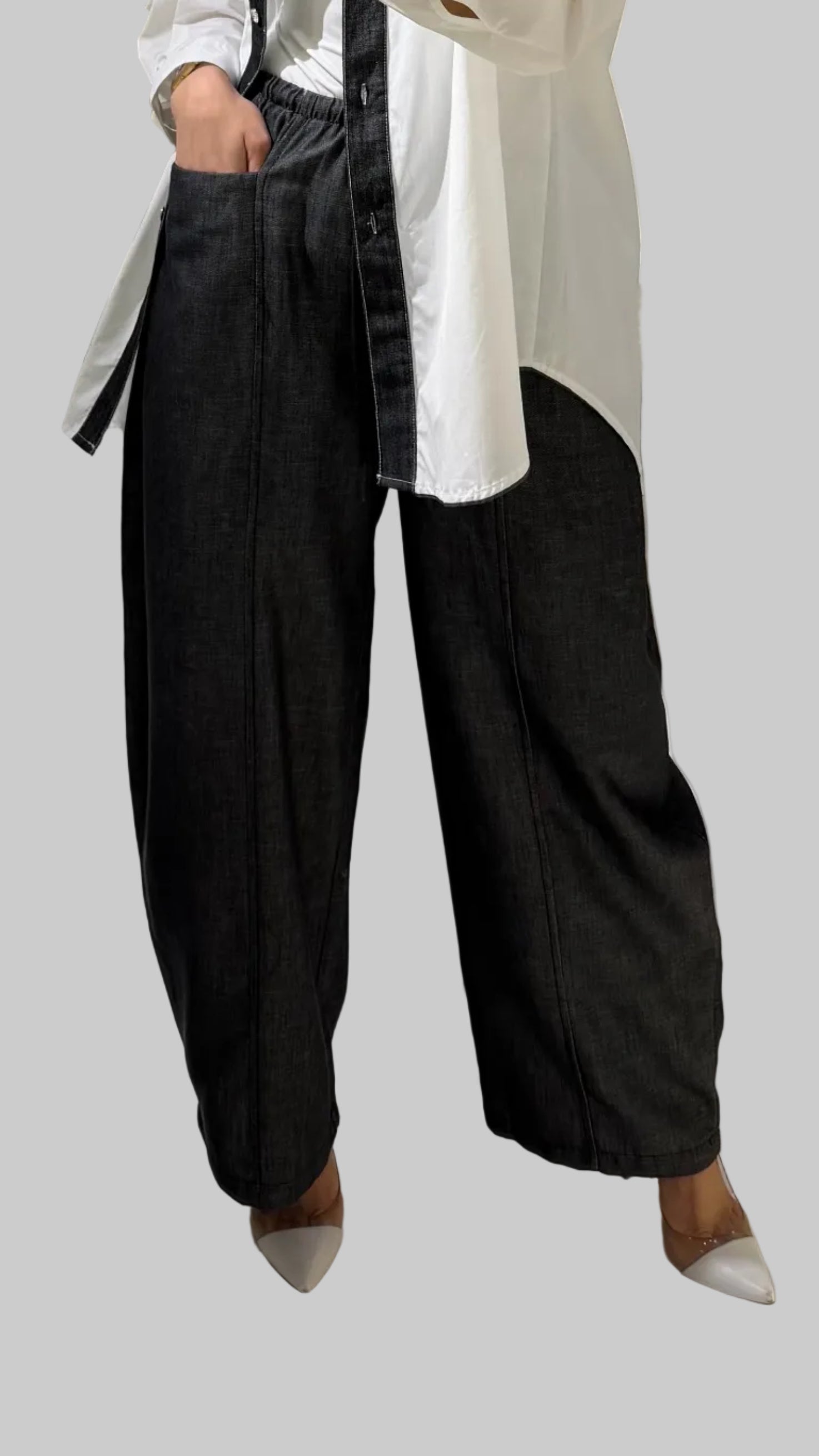 DARK GRAY PANTS 10535