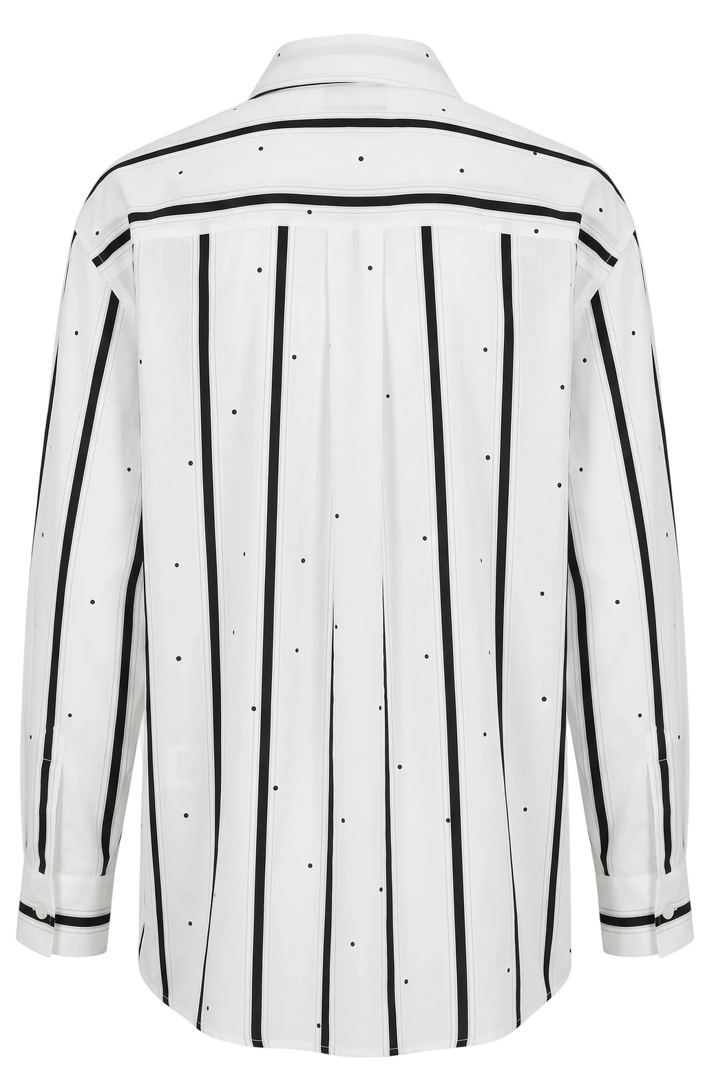 STRIPED SHIRT WITH STRASS