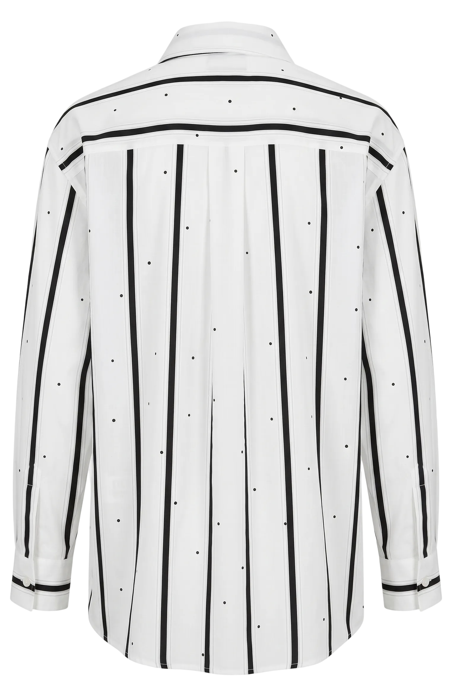 STRIPED SHIRT WITH STRASS