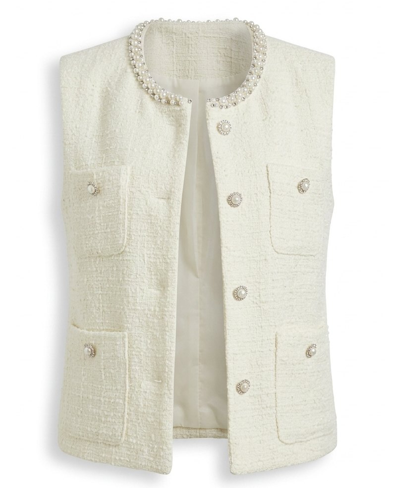 TWEED VEST 26055