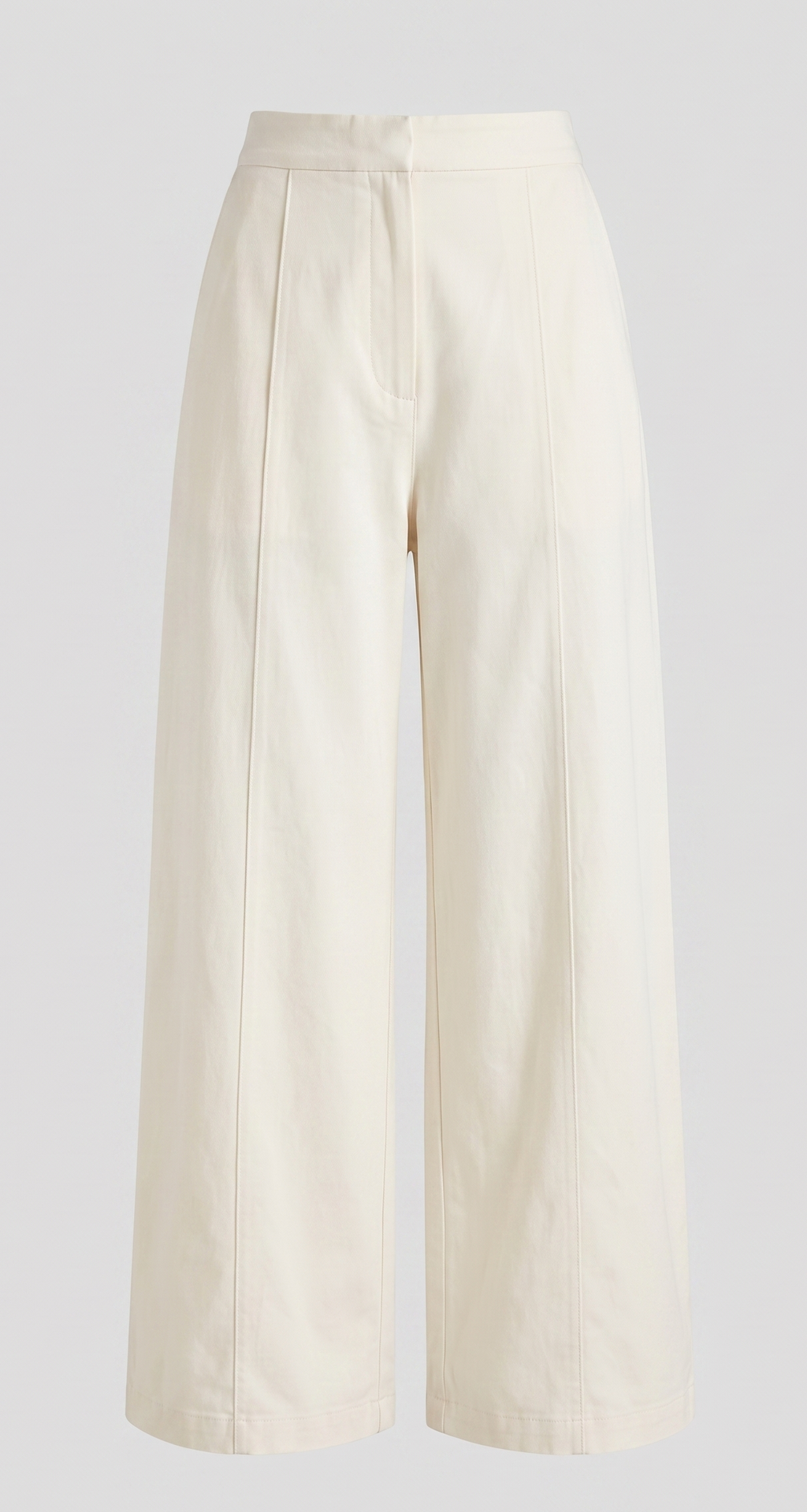 WHITE PANT WITH BELT