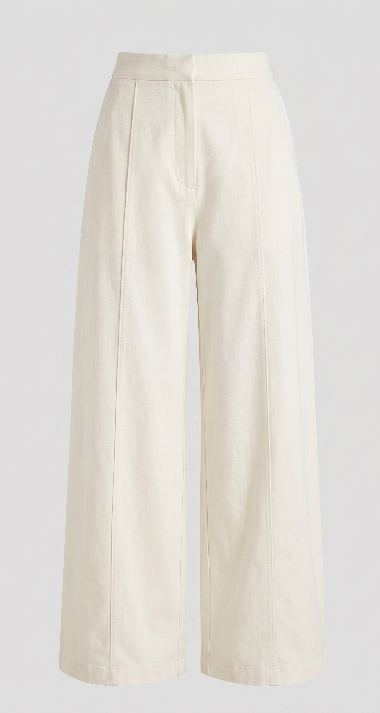 WHITE PANT WITH BELT