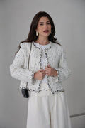 TWEED WHITE JACKET 25925