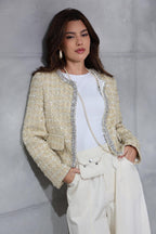 TWEED GOLD JACKET 26005