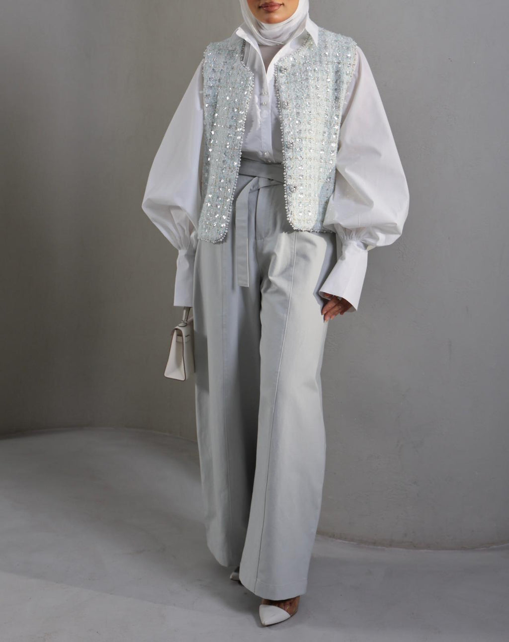 TWEED VEST TIFFANY  26051