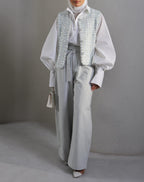 TWEED VEST TIFFANY  26051