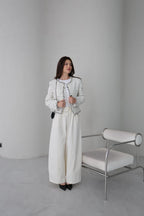 TWEED WHITE JACKET 25925