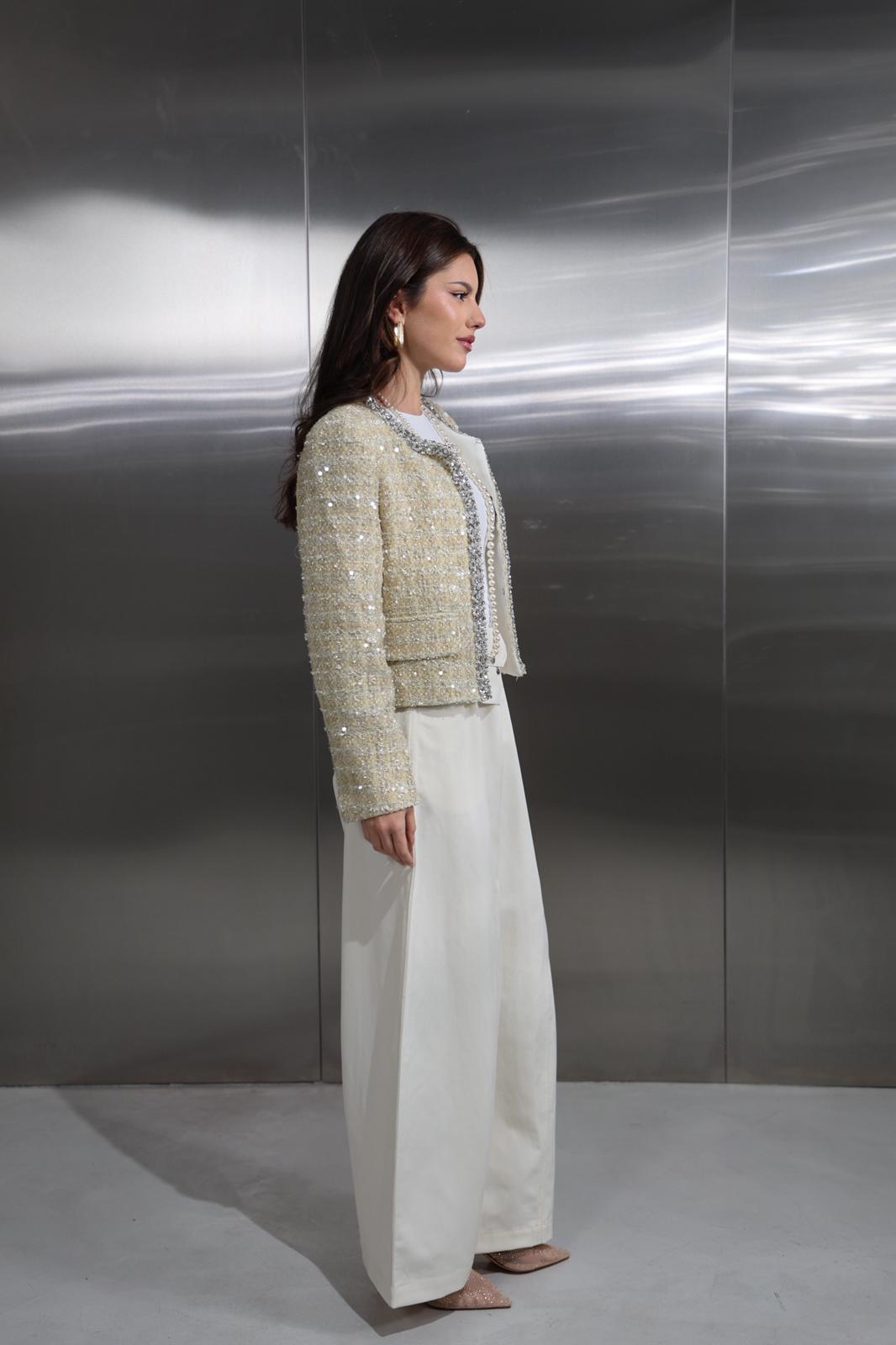 TWEED GOLD JACKET 26005