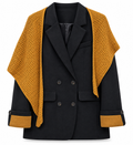 BLAZER W SCARF