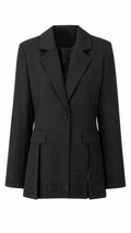 Embroidered Blazer