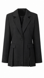 Embroidered Blazer