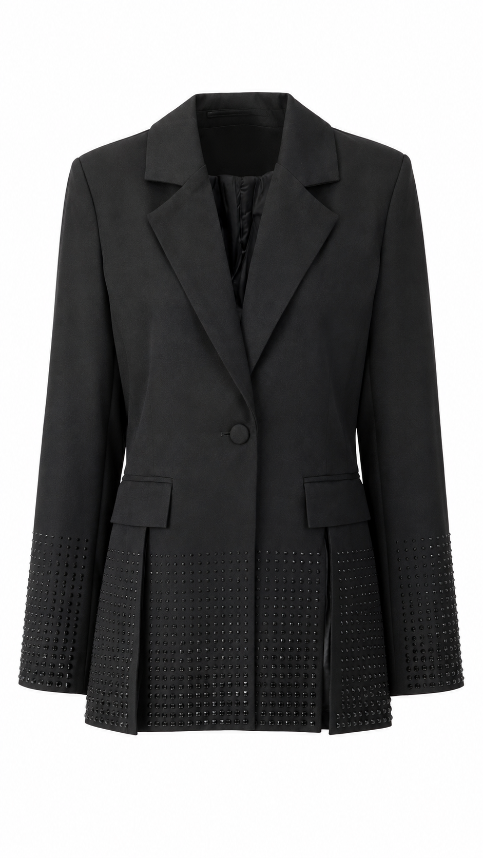 Embroidered Blazer