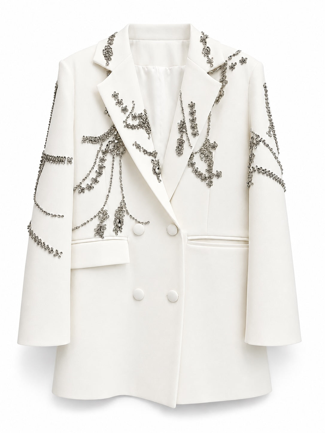 Embroidery Blazer 10004