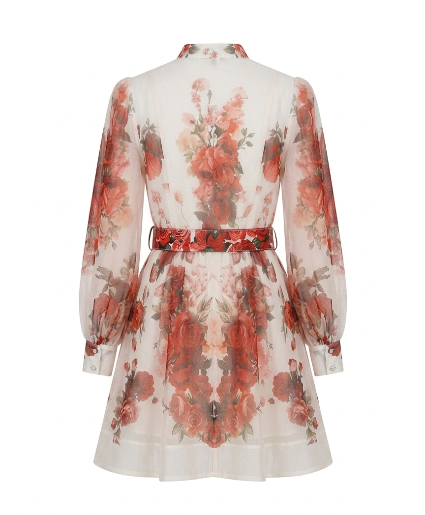 FORAL SHORT DRESS 2990