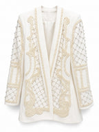 Embroidery Blazer 10003