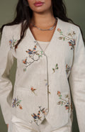 Floral Blazer