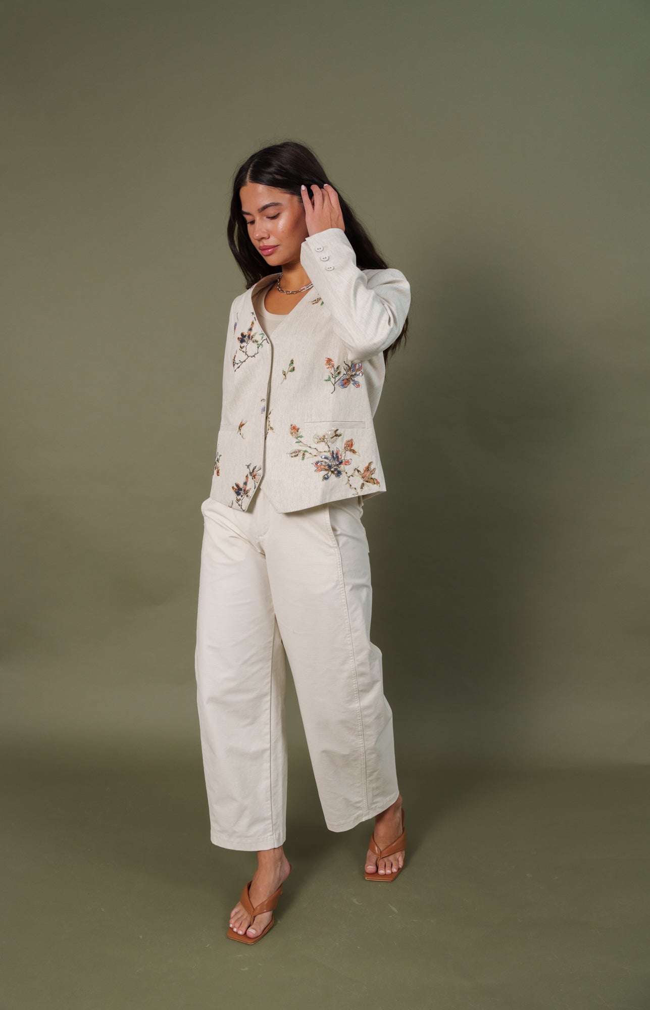 Floral Blazer
