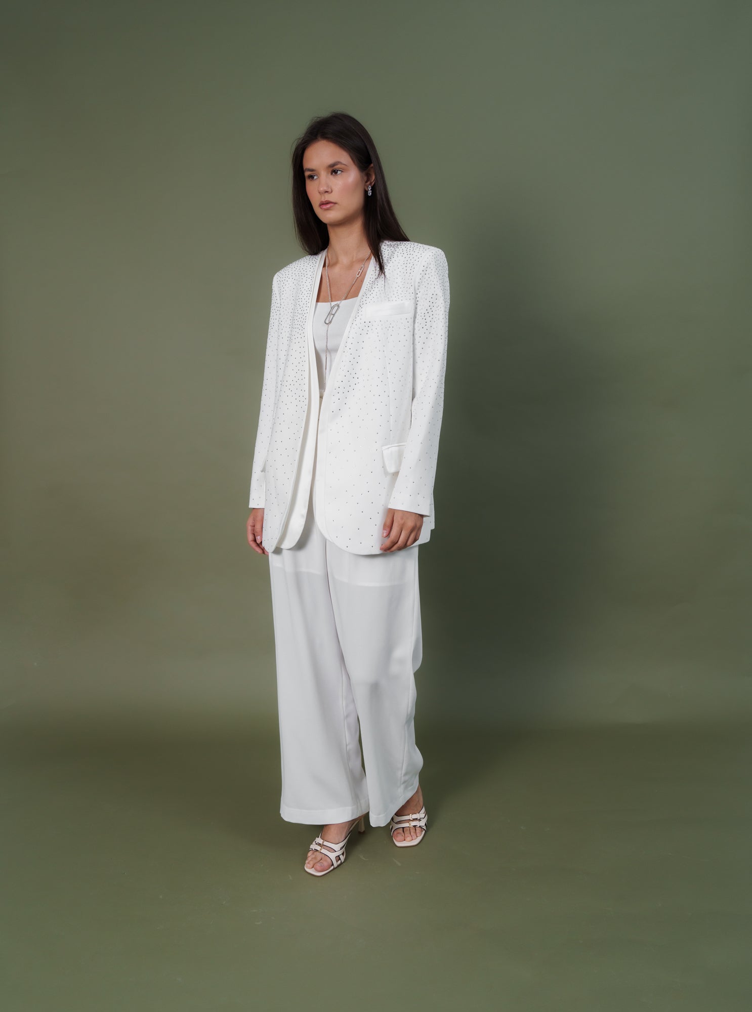 Strass Suit- white