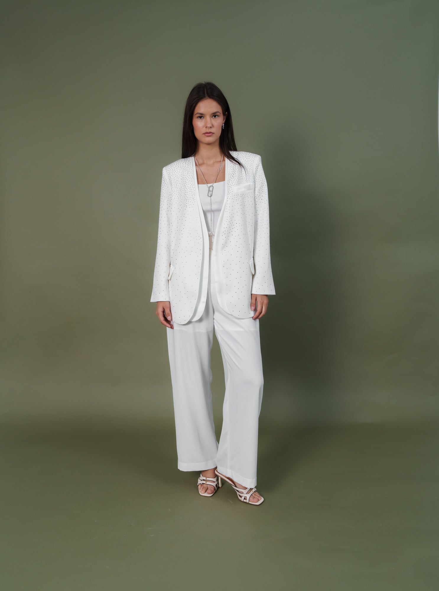 Strass Suit- white
