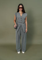 Gray Vest and pants set